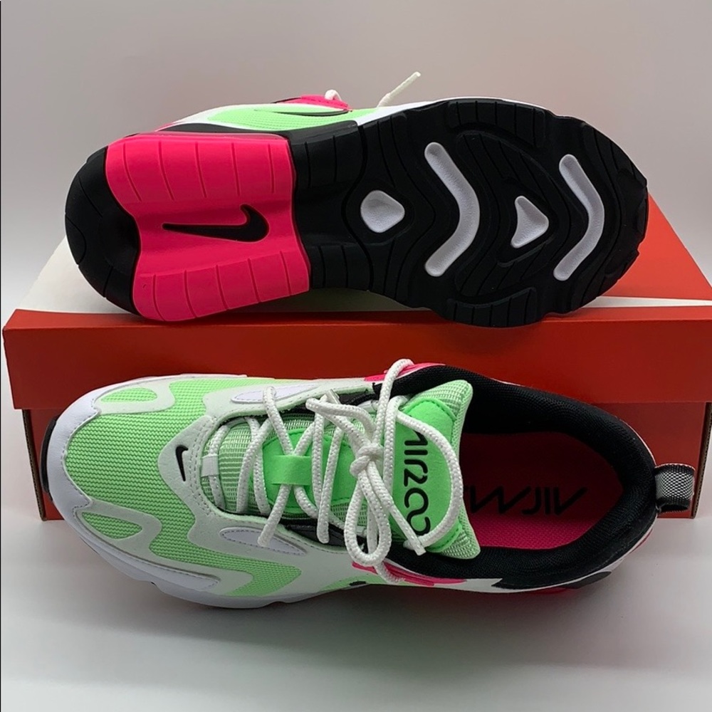 W NIKE AIR MAX 200 white/hyper pink - Picture 3 of 16